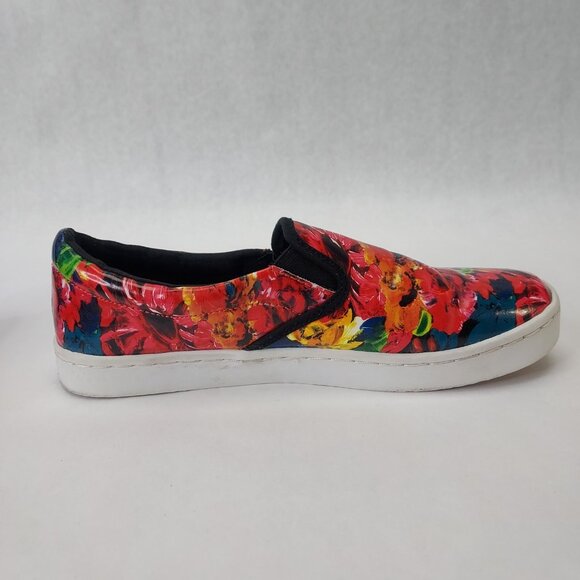 Wild Pair Shoe Alondra Women Size 8.5 Fashion Sneakers Multicolor Floral Slip-On - Picture 9 of 12